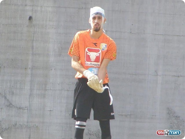 נזקק לטיפול. שוערה של פאחם, ספיר צלביאנסקי (אמיר שיבי)